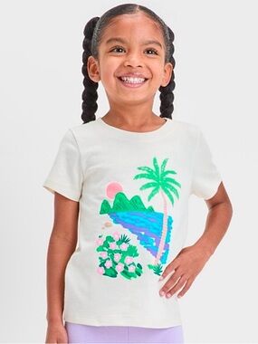 Girls 5T Cat & Jack graphic tee NWT